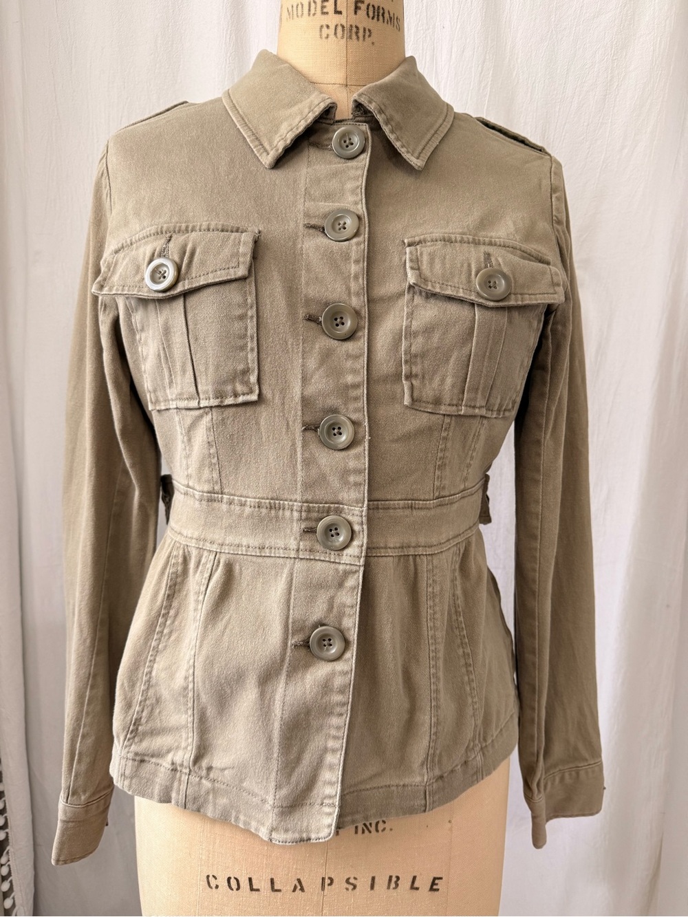 Kersh, Olive Green Utility Jacket